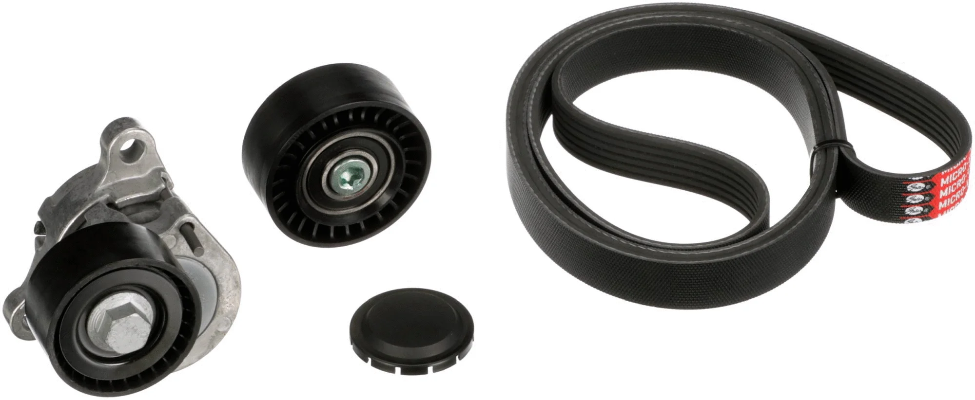 Diržų komplektas GATES K186PK1640