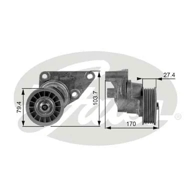 Diržo įtempiklis GATES T38158