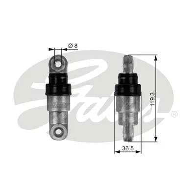 Diržo vibracijos slopintuvas GATES T38218