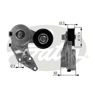 Diržo įtempiklis GATES T38377