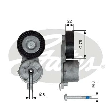 Diržo įtempiklis GATES T39141