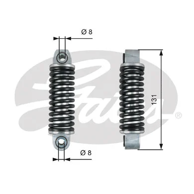 Diržo vibracijos slopintuvas GATES T39151