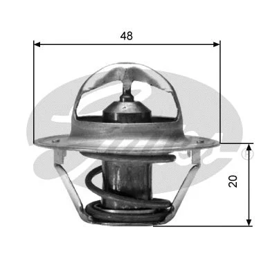 Termostatas GATES TH00388G1