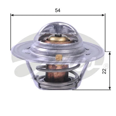 Termostatas GATES TH12888G1