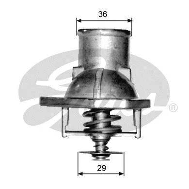 Termostatas GATES TH15192G1
