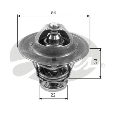 Termostatas GATES TH22285G1