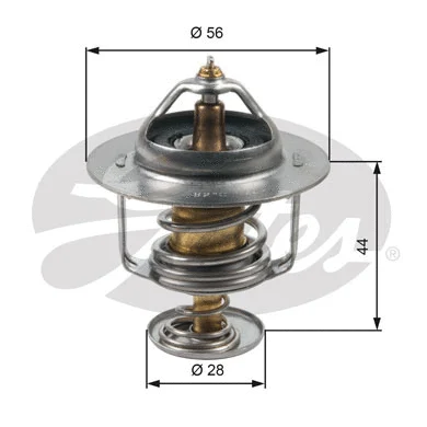 Termostatas GATES TH30282G1