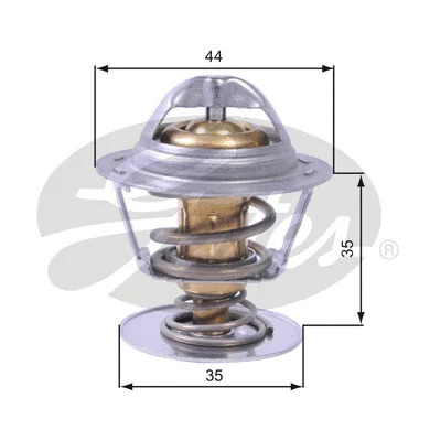 Termostatas GATES TH43688G1