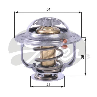 Termostatas GATES TH43880G1