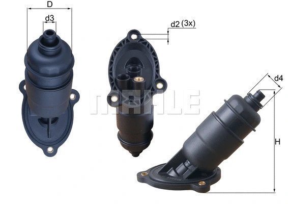 Automatinės transmisijos hidraulinis filtras KNECHT HX 155