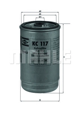 Kuro filtras KNECHT KC 117
