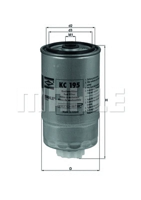 Kuro filtras KNECHT KC 195