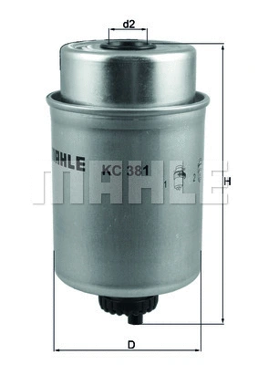 Kuro filtras KNECHT KC 381