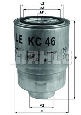 Kuro filtras KNECHT KC 46