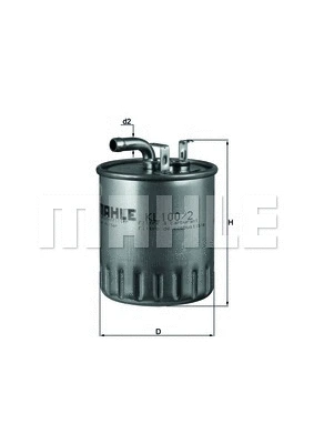 Kuro filtras KNECHT KL 100/2