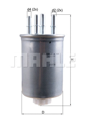 Kuro filtras KNECHT KL 1026