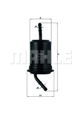 Kuro filtras KNECHT KL 115