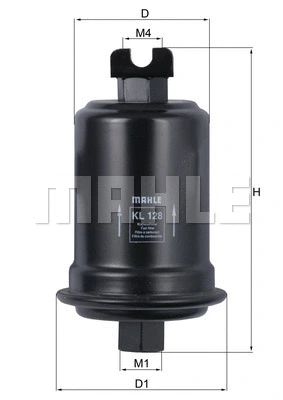 Kuro filtras KNECHT KL 128