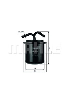 Kuro filtras KNECHT KL 134