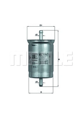 Kuro filtras KNECHT KL 171
