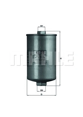 Kuro filtras KNECHT KL 28
