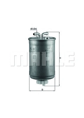 Kuro filtras KNECHT KL 41
