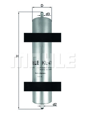 Kuro filtras KNECHT KL 478