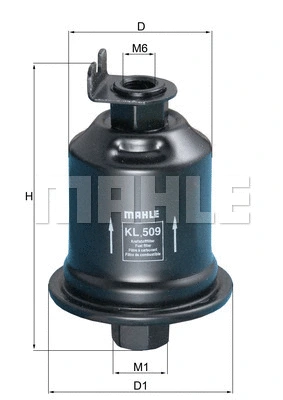 Kuro filtras KNECHT KL 509