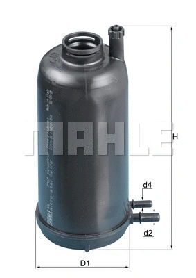 Kuro filtras KNECHT KL 707D
