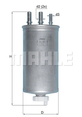 Kuro filtras KNECHT KL 781