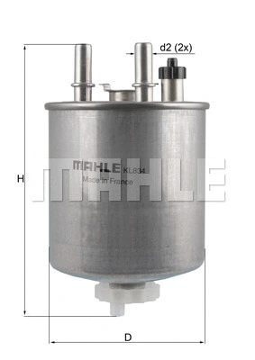 Kuro filtras KNECHT KL 834