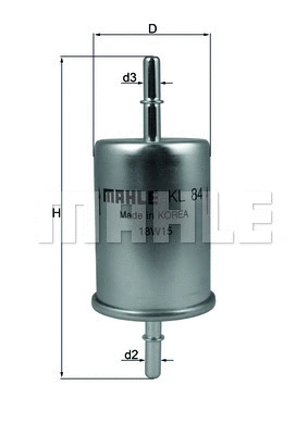 Kuro filtras KNECHT KL 84