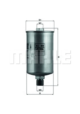 Kuro filtras KNECHT KL 88