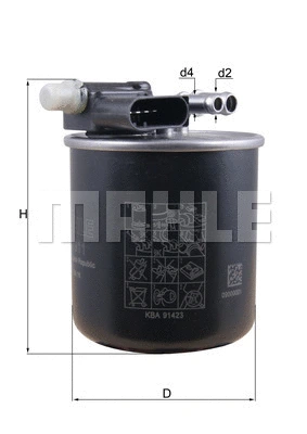 Kuro filtras KNECHT KL 911