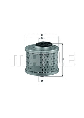 Kuro filtras KNECHT KX 34