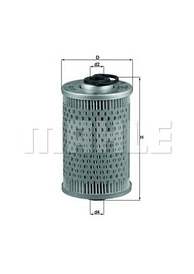 Kuro filtras KNECHT KX 35