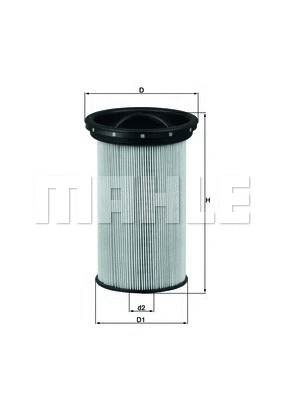 Kuro filtras KNECHT KX 69