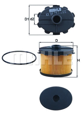 Kuro filtras KNECHT KX 84D