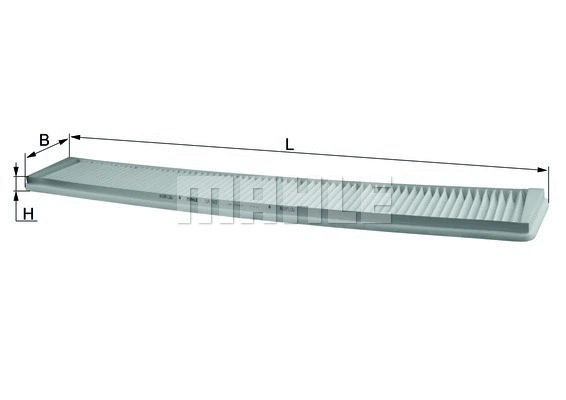 Salono filtras KNECHT LA 102
