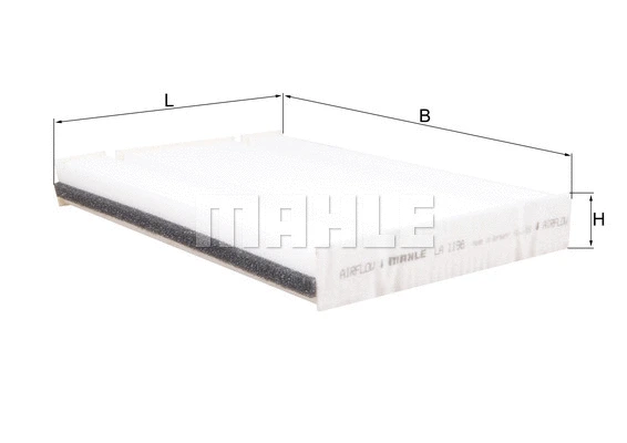 Salono filtras KNECHT LA 1198