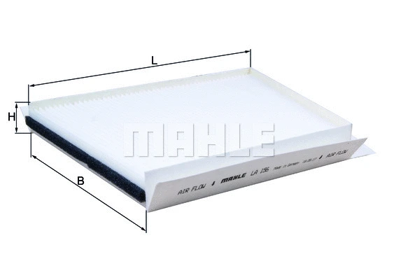 Salono filtras KNECHT LA 156