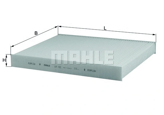 Salono filtras KNECHT LA 182