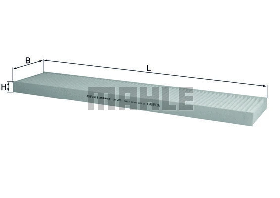 Salono filtras KNECHT LA 226