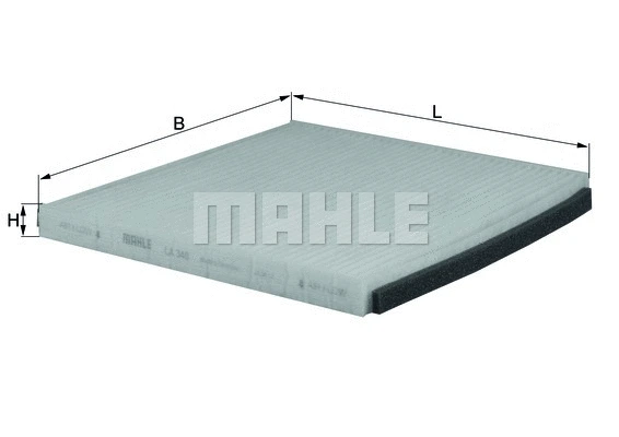 Salono filtras KNECHT LA 348