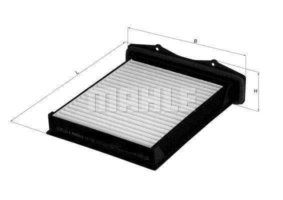 Salono filtras KNECHT LA 360