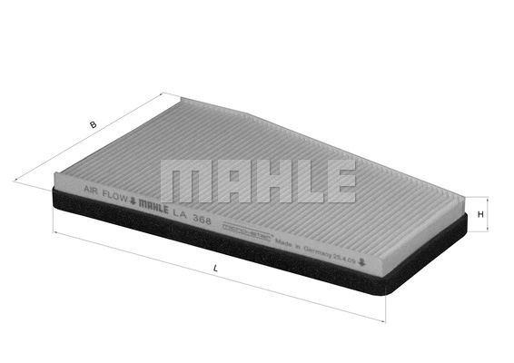 Salono filtras KNECHT LA 368