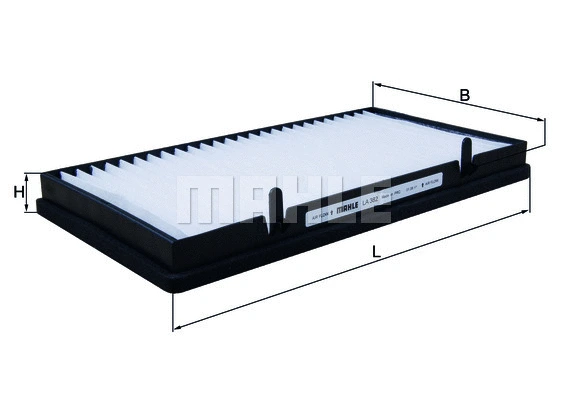 Salono filtras KNECHT LA 382