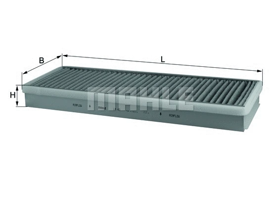 Salono filtras KNECHT LA 43