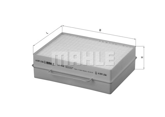 Salono filtras KNECHT LA 432