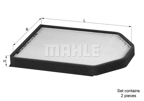 Salono filtras KNECHT LA 51/S